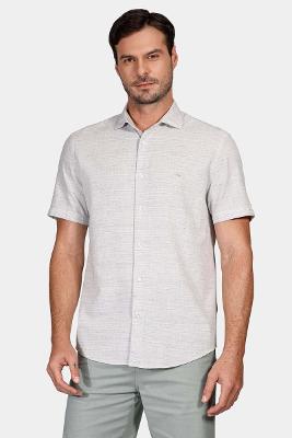 Camisa Aramis Viscolino Colors Manga Curta Azul