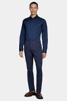 Camisa Aramis Slim Tricoline Algodão Manga Longa Marinho - 2