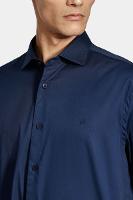 Camisa Aramis Slim Tricoline Algodão Manga Longa Marinho - 3