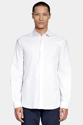 Camisa Aramis Slim Tricoline Algodão Manga Longa Branco