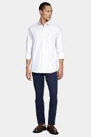Camisa Aramis Slim Tricoline Algodão Manga Longa Branco - 2