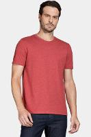 Camiseta Aramis Manga Curta Algodão Básica Vermelho - 1