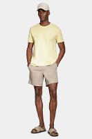 Camiseta Aramis Manga Curta Algodão Básica Vanilla - 2