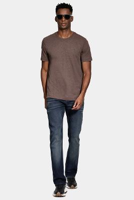 Camiseta Aramis Manga Curta Algodão Básica Cafe