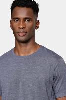 Camiseta Aramis Malha Mescla Manga Curta Básica Marinho - 2