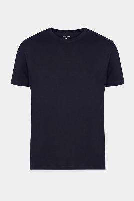 Camiseta Aramis Basica Algodão Manga Curta Marinho