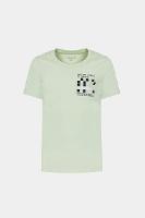 Camiseta Aramis Infantil Manga Curta Estampa Pixel Lima - 4