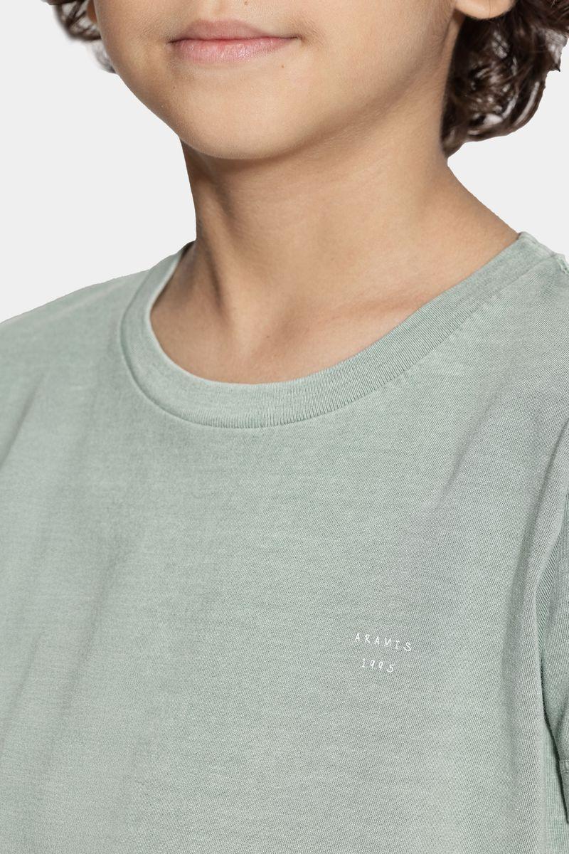 Camiseta Aramis Infantil Manga Curta Estampa - 3