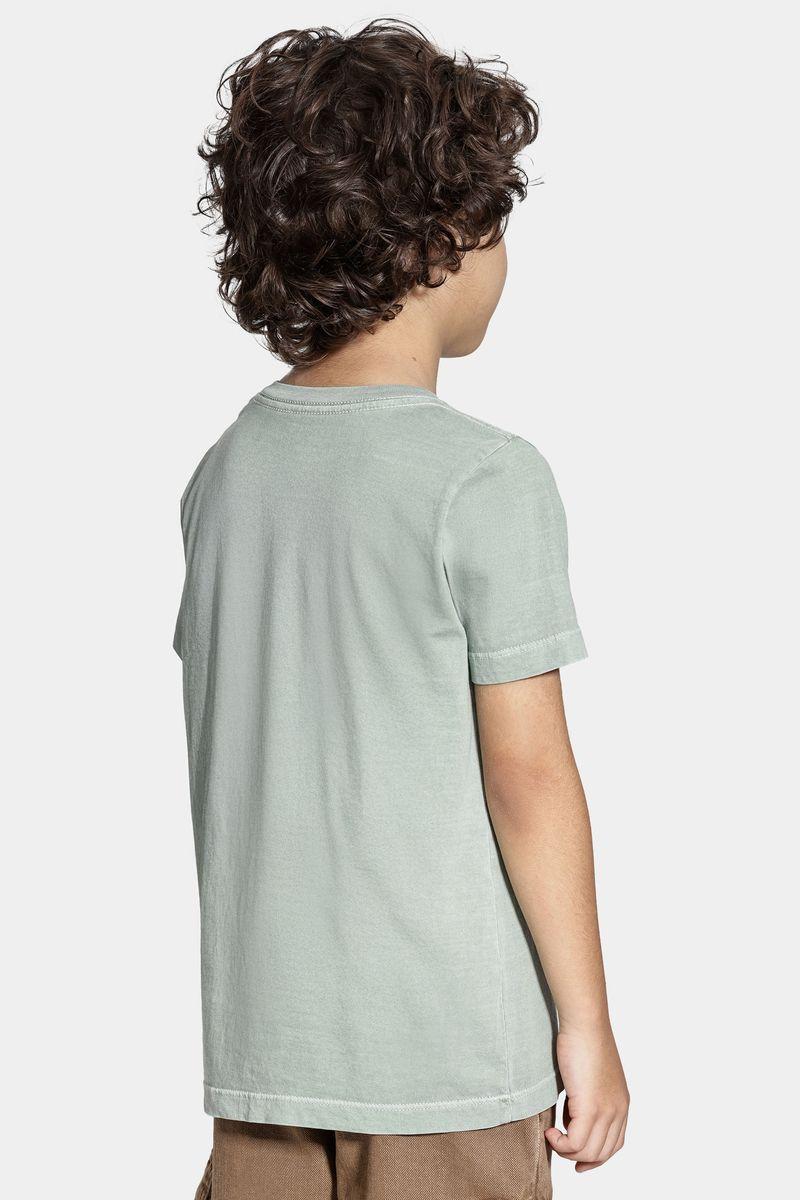 Camiseta Aramis Infantil Manga Curta Estampa - 4