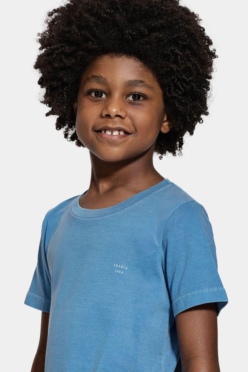 Camiseta Aramis Infantil Manga Curta Indigo - 3