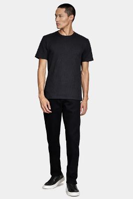 Camiseta Aramis Manga Curta Canelado Vegas Preto