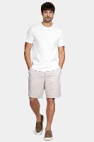 Camiseta Aramis Manga Curta Canelado Vegas Off White - 3