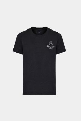 Camiseta Aramis Infantil Manga Curta Pixel Preto