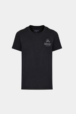 Camiseta Aramis Infantil Manga Curta Pixel Preto