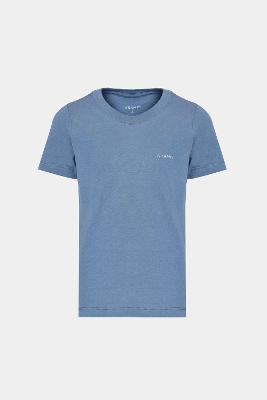 Camiseta Aramis Infantil Manga Curta Linhas Indigo