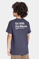 Camiseta Aramis Infantil Manga Curta com frase Navy