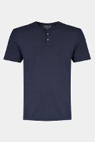 Camiseta Aramis Manga Curta Jersey Henley Navy - 4