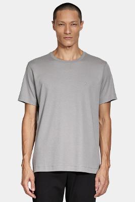 Camiseta Aramis Manga Curta Interlock Pima Granito