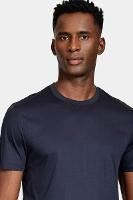 Camiseta Aramis Manga Curta Silk Blend Modal Navy - 2