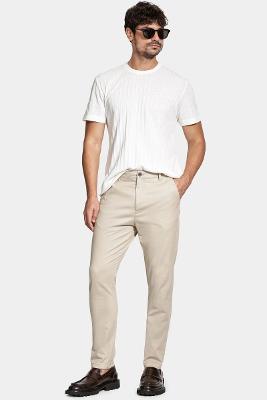 Camiseta Aramis Manga Curta Malha Stela Off White