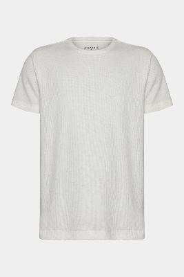 Camiseta Aramis Manga Curta Malha Maxilin Natural