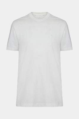 Camiseta Aramis Manga Curta Malha Beirute Off White