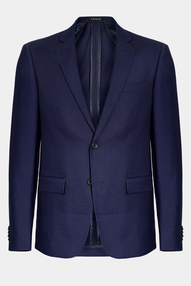 Costume Aramis Super Slim Liso Marinho - 1