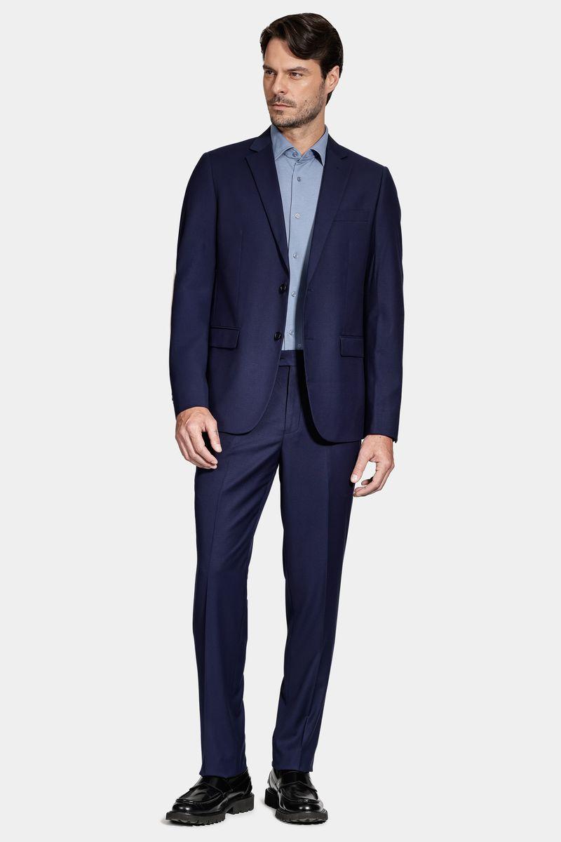 Costume Aramis Super Slim Liso Marinho - 3