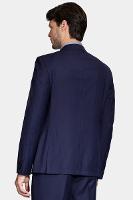 Costume Aramis Super Slim Liso Marinho - 5