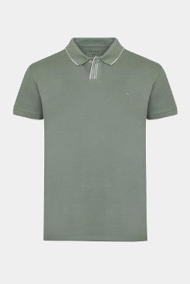 Polo Aramis Manga Curta Algodão Piquet Menta 116