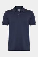 Polo Aramis Manga Curta Interlock Pima Navy - 4