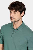 Polo Aramis Piquet Algodão Básico Manga Curta Verde - 2
