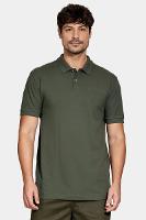 Polo Aramis Piquet Algodão Básico Manga Curta Verde - 1