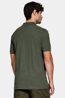 Polo Aramis Piquet Algodão Básico Manga Curta Verde - 3