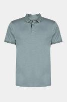 Polo Aramis Manga Curta Silk Blend Modal Menta - 5