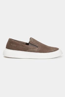 Tenis Aramis Slip On Camurça Aramis Castor