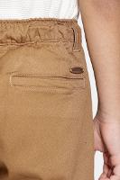 Bermuda Aramis Infantil Sarja Chino Maquinetada Caqui - 3