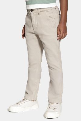 Calça Aramis Infantil Chino Color Confort Areia