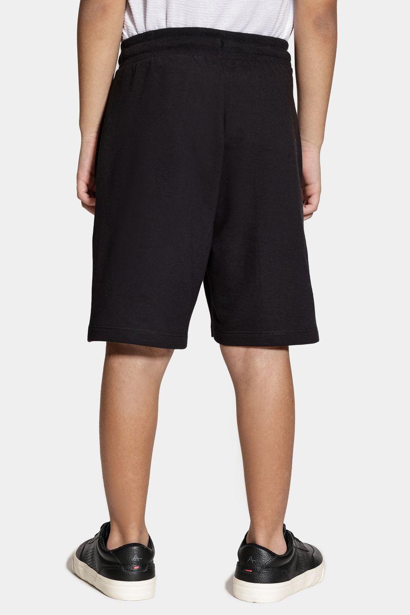 Bermuda Aramis Infanti lMoletom Reta Preto - 4