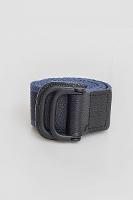 Cinto Aramis Cadarço Listra Marinho Com Preto - 1