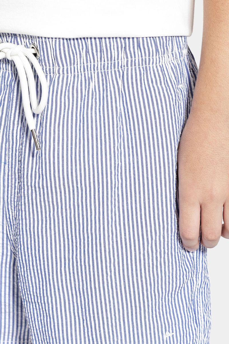 Short Aramis Infantil Praia  Listrado Navy Marinho - 2