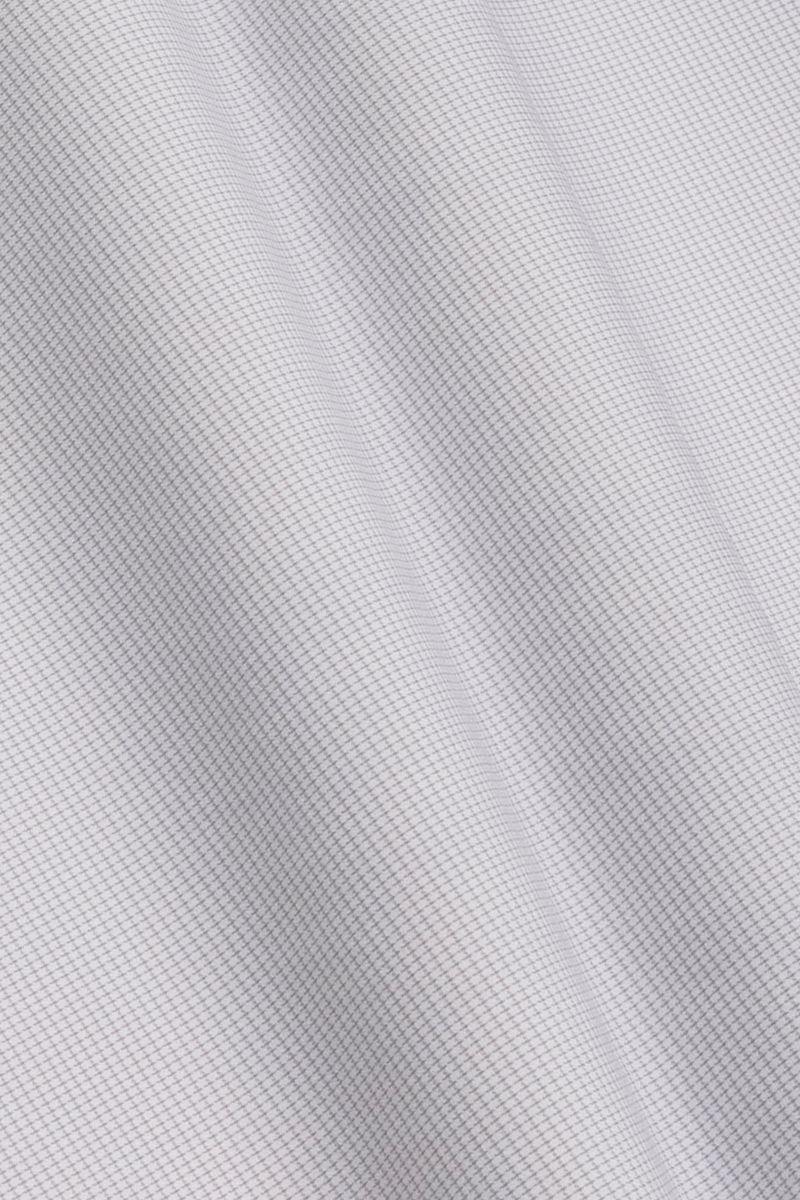 Camisa Aramis Manga Longa Regular Branco e Cinza - 5