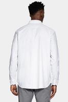 Camisa Aramis Manga Longa Regular Branco e Cinza - 3