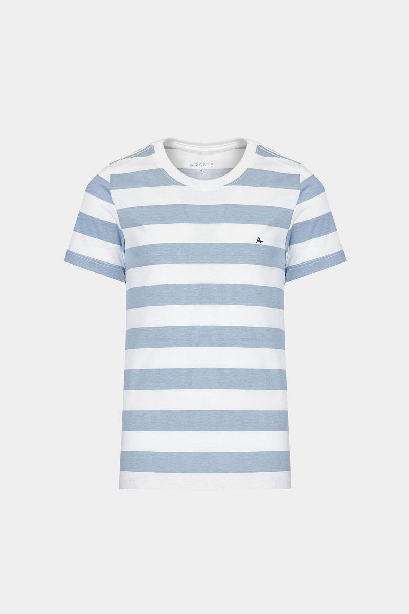Camiseta Aramis Infantil Manga Curta  Listrada Off White - 1