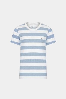 Camiseta Aramis Infantil Manga Curta  Listrada Off White