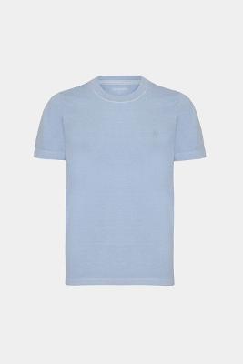 Camiseta Aramis Infantil Curta Stonada Azul