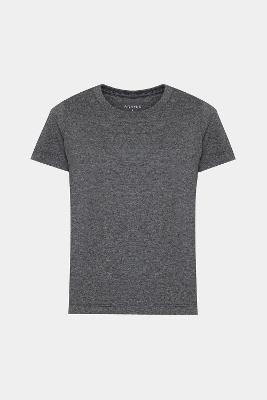 Camiseta Infantil Aramis Básica Cinza Mescla