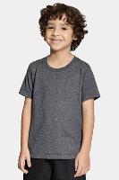 Camiseta Infantil Aramis Básica Cinza Mescla - 1