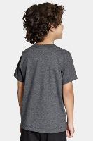 Camiseta Infantil Aramis Básica Cinza Mescla