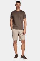 Bermuda Aramis Chino Clássica Estonada Verde Militar - 2